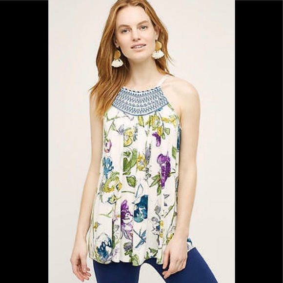 Anthropologie One September Isabel Tank Size Small - Picture 15 of 15